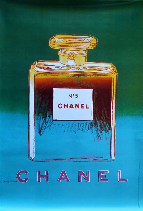 chanel no 5 pop art andy warhol|Andy Warhol perfume bottles.